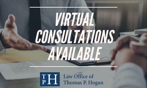 Virtual Consultations Available - Law Office of Thomas P. Hogan - Home Page Law Firm in California